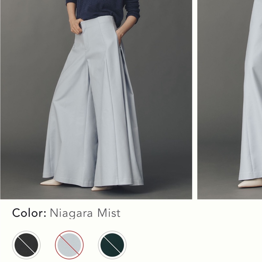 Maeve A-Line Palazzo Pants new without tags size 8 - Picture 2 of 7